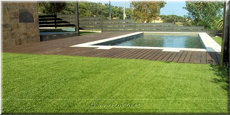 Gespa artificial decorativa