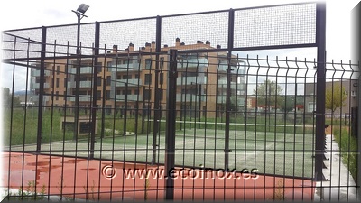 Obra realitzada pistes de pàdel a St. Gregori