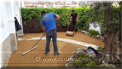 Instal-lació Gespa artificial Gregal Ecoinox