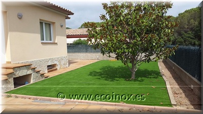 Jardí amb gespa Garbí, Les Teules