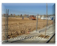 Tancaments obra panells malla electrosoldada