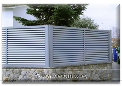 Tancaments d´alumini Celosía Ecoinox