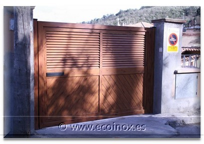 Lames sense separació entre si.