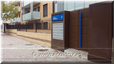 Ecoinox Obra realitzada panell rígid a St. Gregori, Girona.