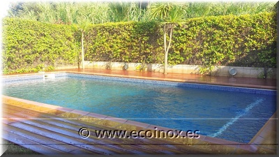 Instal-lació tarima fiberon a una casa de Palamós