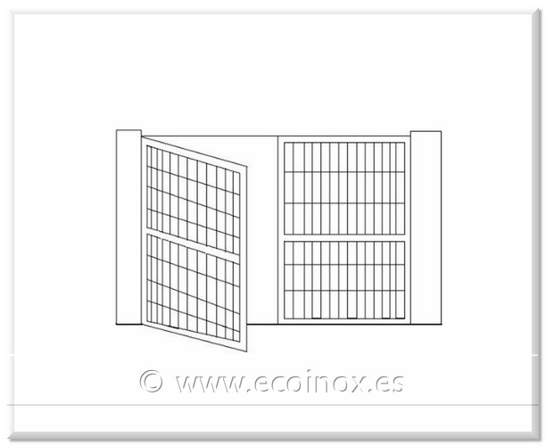 Portes abatibles Ecoinox