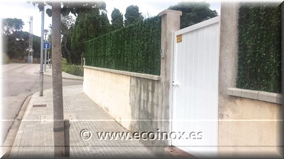 Instal·lació d’una tanca de simple torsió Ecoinox