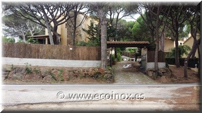 Tanca de simple torsió i bruc Ecoinox